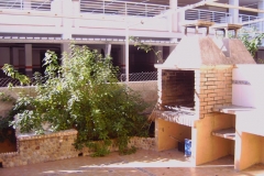 Barbacoa en terraza - Las pergolas, Peñiscola